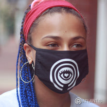 Load image into Gallery viewer, "Love Atlantis" - Reusable Cotton Face Mask