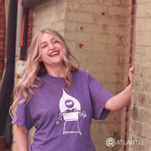 Load image into Gallery viewer, The Flatwoods Monster (Purple) Tee (NEW DESIGN)