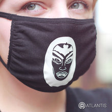 Load image into Gallery viewer, "Resting Vamp Face" - Reusable Cotton Face Mask
